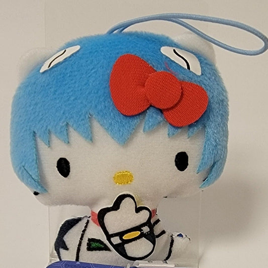 Evangelion x Hello Kitty Rei Plush