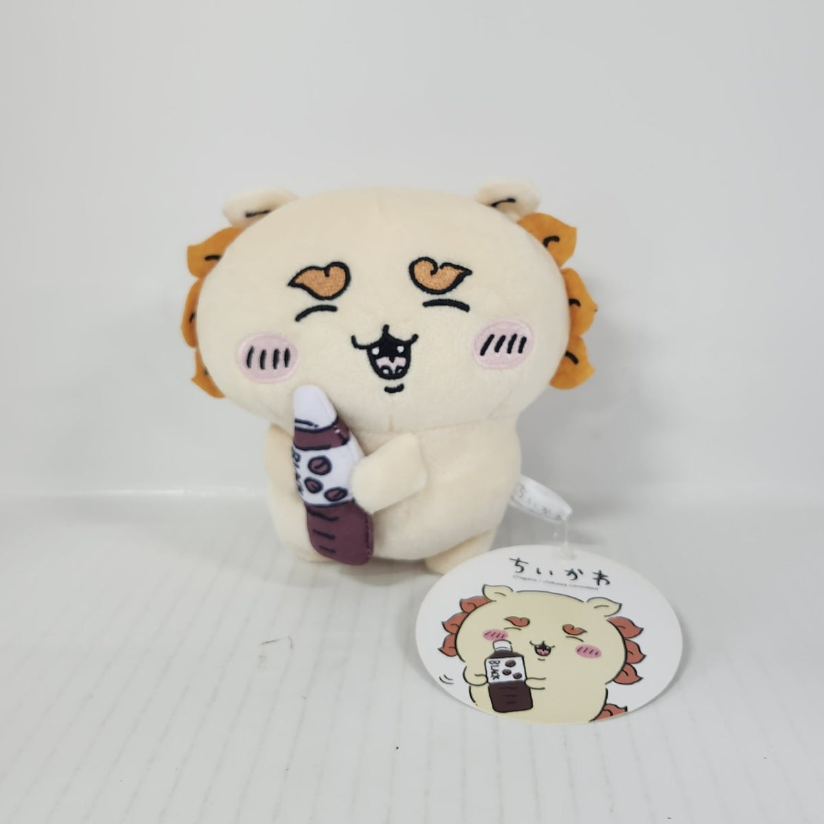 Chiikawa Shisa Plush – Black Coffee Break