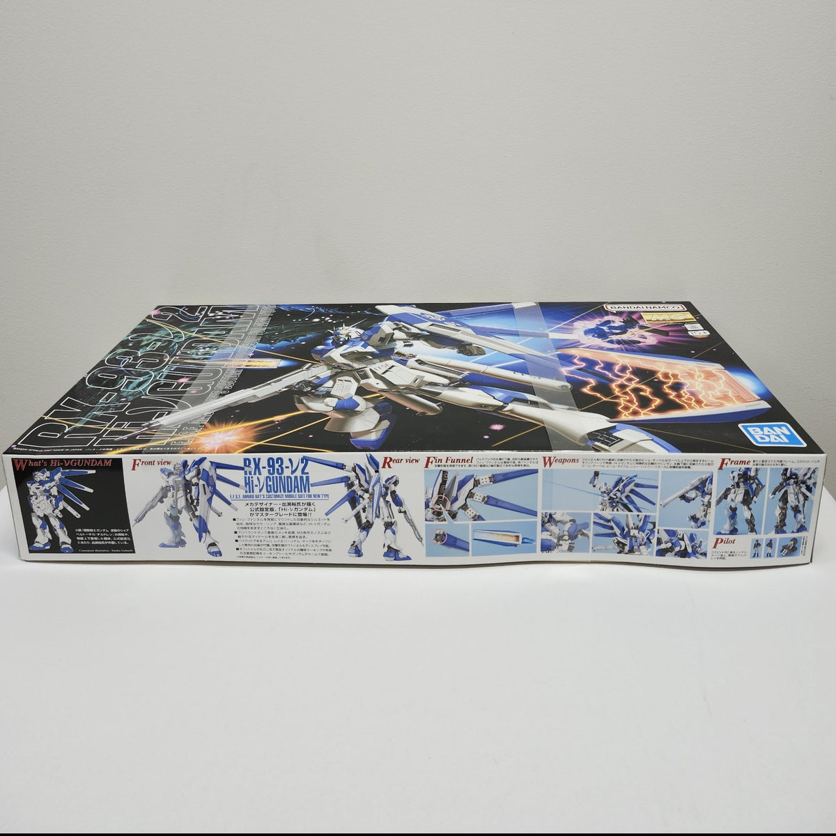 Mobile Suit Gundam Char's Counterattack MG 1/100 Hi-Nu Gundam Model Kit