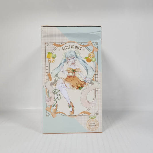 Hatsune Miku Citrus Miku Noodle Stopper Figure – Orange Dress Prize A