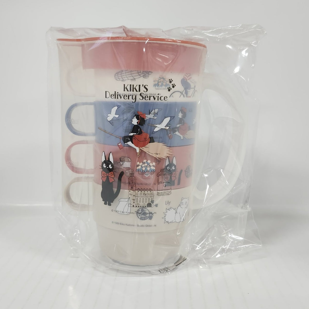 Kiki's Delivery Service Stacking Cup Set with Case – Kiki, Jiji and Lily