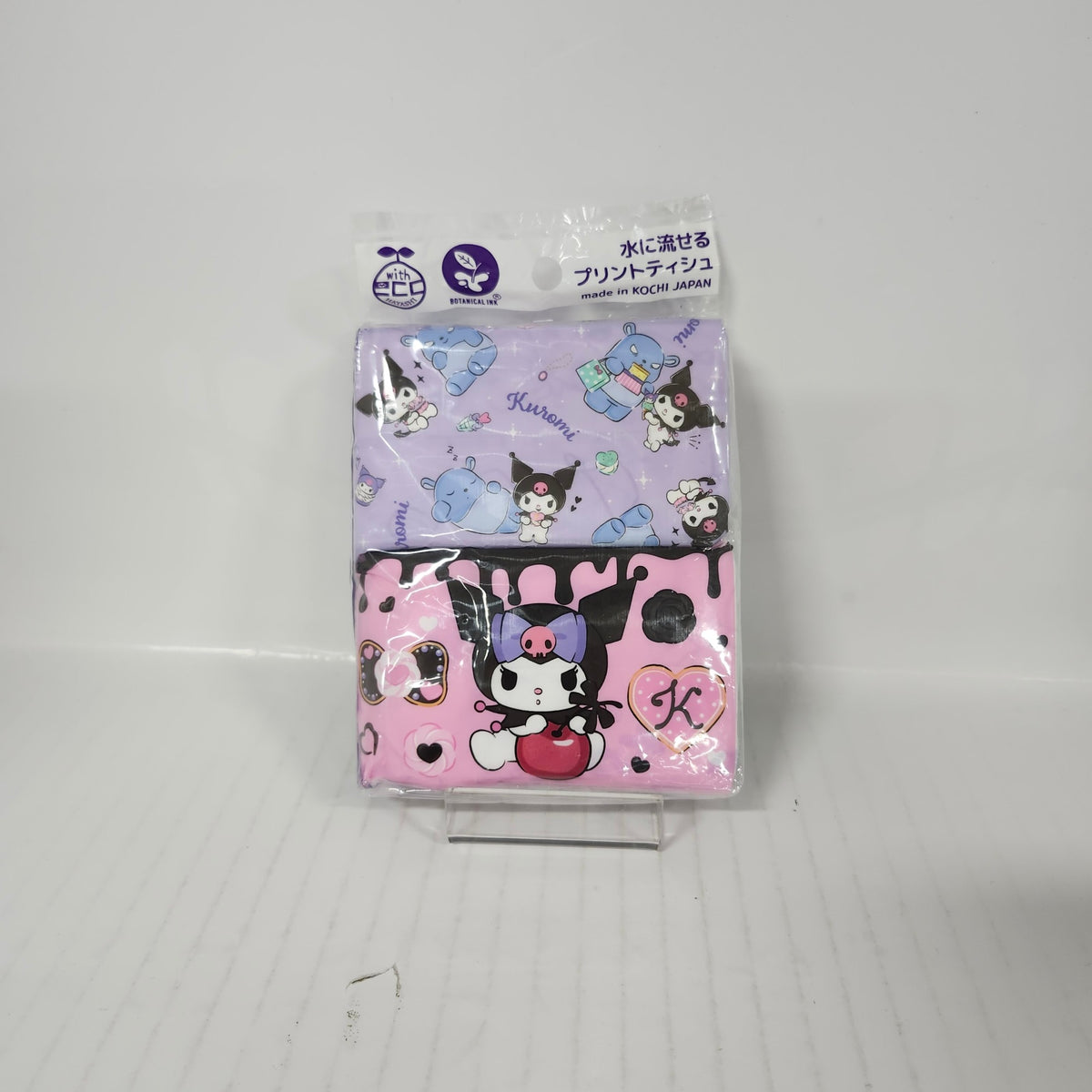 Kuromi Pocket Tissues 4-Pack