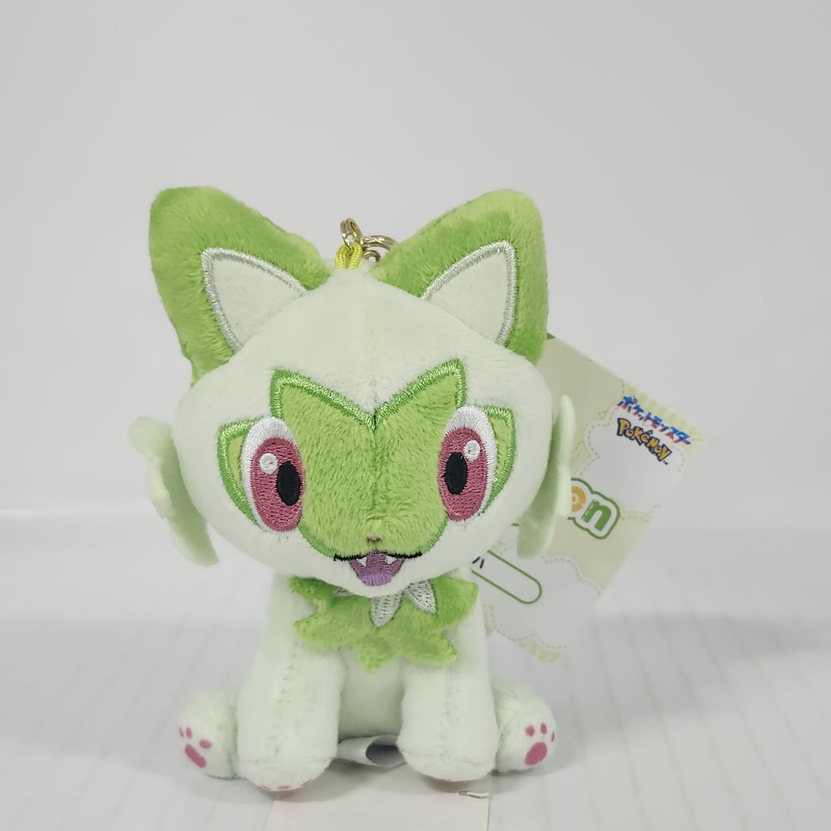 Pokemon Sprigatito Plush Mascot Keychain – Paldea Grass Cat