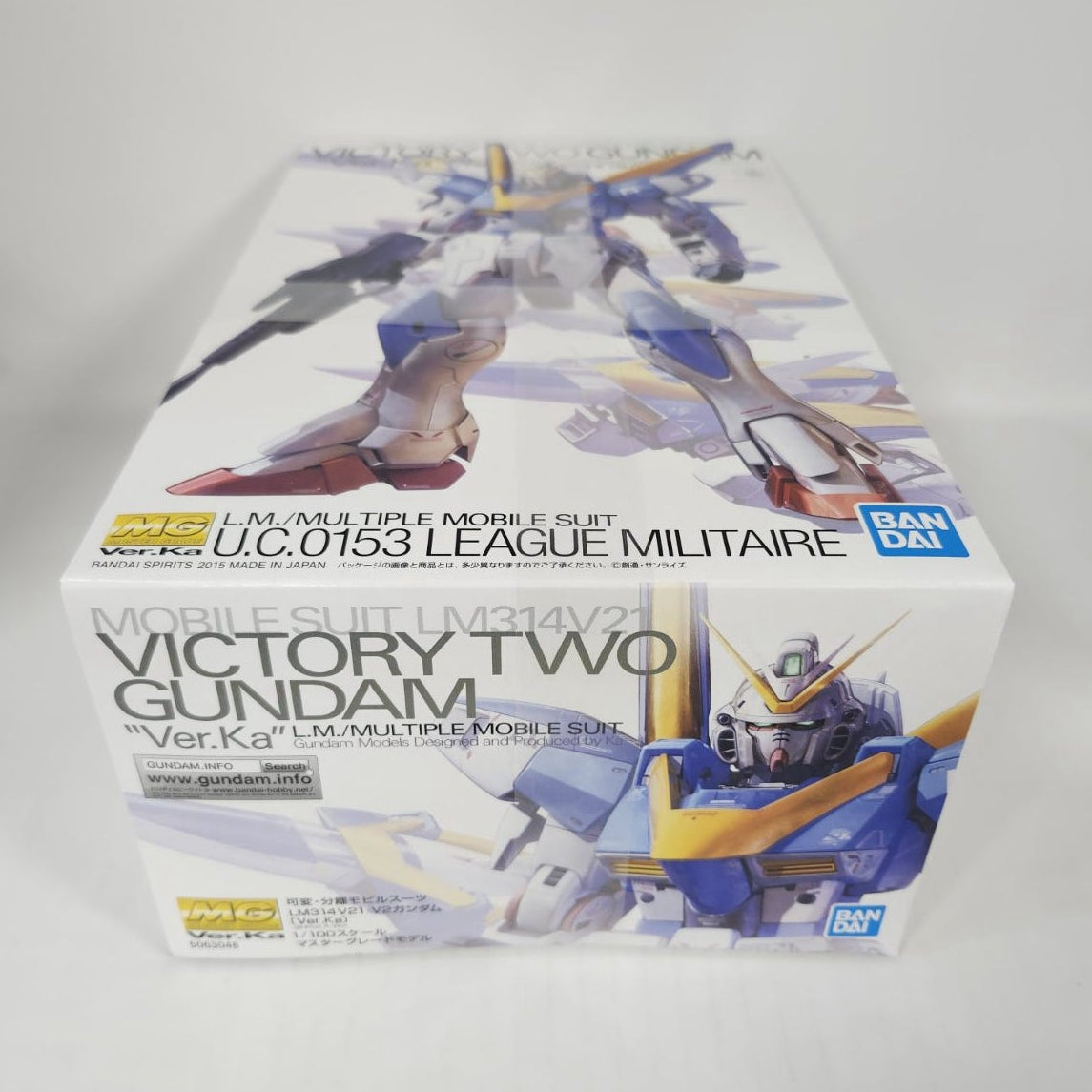 Victory Two Gundam Mobile Suit Victory Gundam MG 1/100 Ver.Ka
