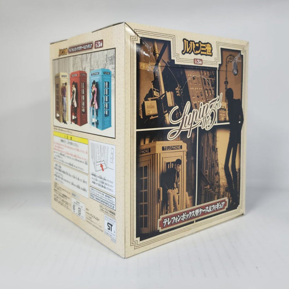 Unknown Character Lupin the 3rd Telephone Box Case & Figure