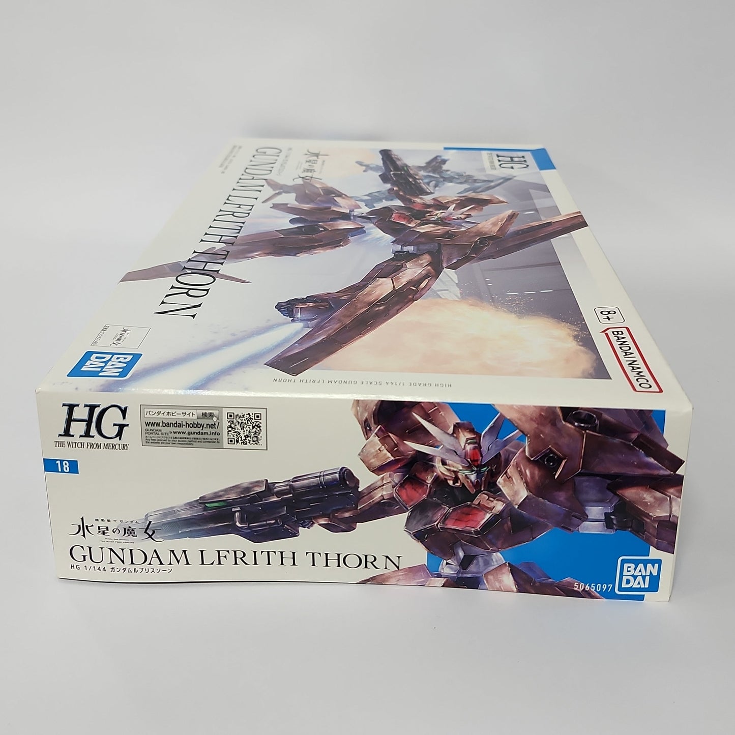 Mobile Suit Gundam: The Witch from Mercury – Gundam Lfrith Thorn HG 1/144 Model Kit Figure