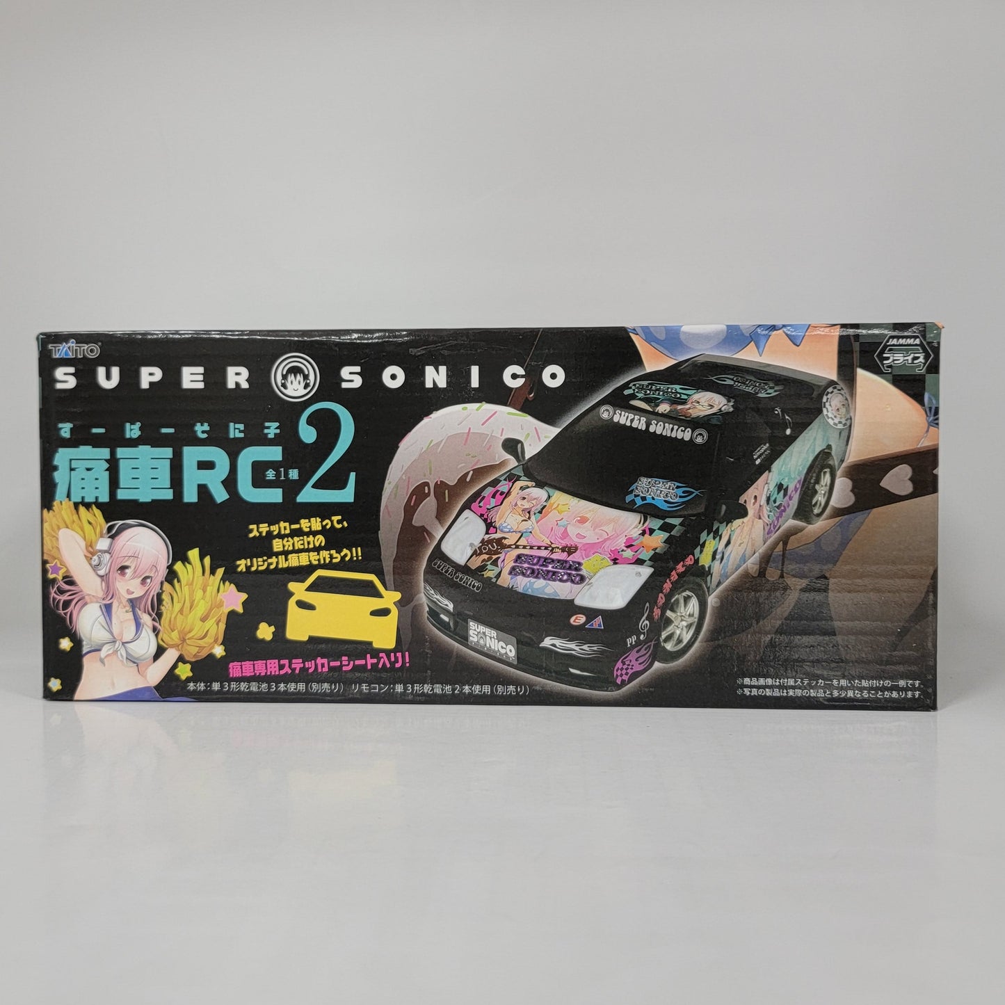 Super Sonico - Itasha Remote Control (CR2) Car by Taito