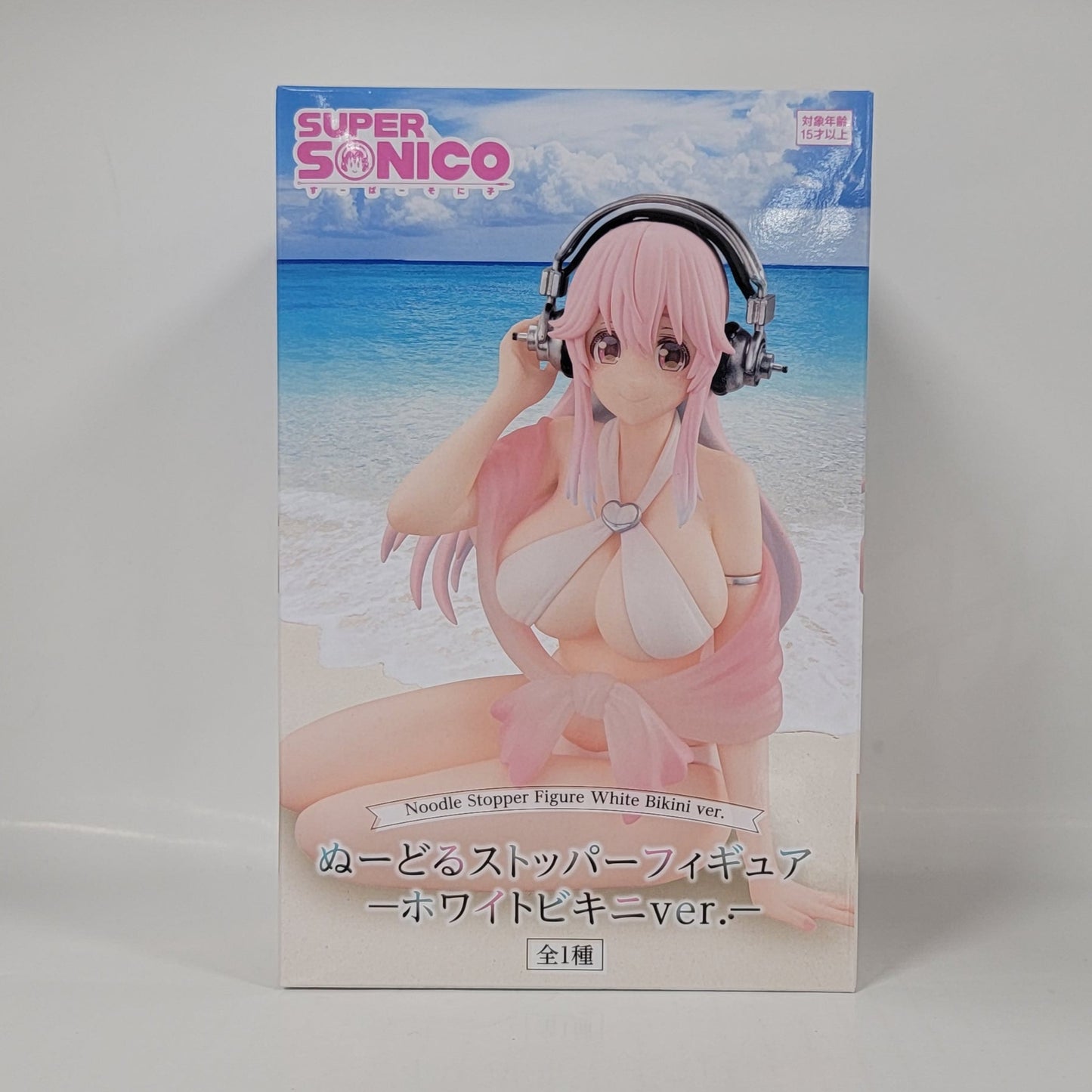 Super Sonico - Noodle Stopper - White Bikini ver. Figure