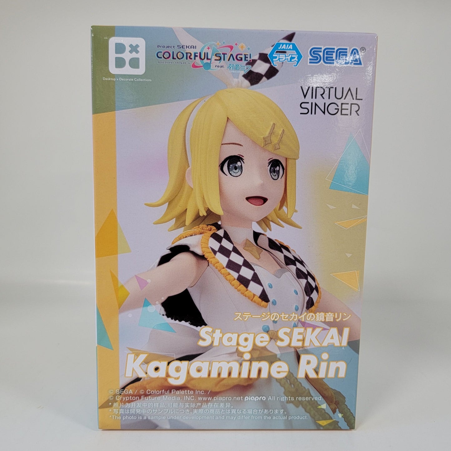 Kagamine Rin stage SEKAI Figure SEGA Project SEKAI Vocaloid