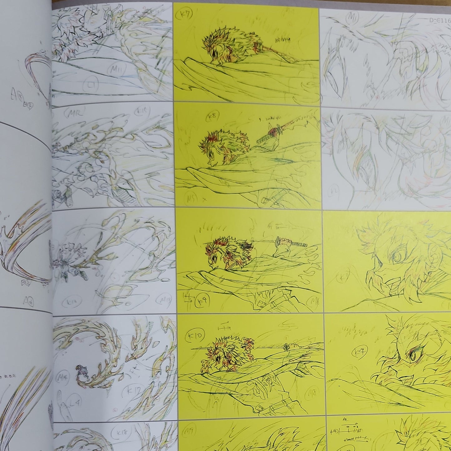 Demon Slayer – Mugen Train Animation Keyframe Art Book Vol. 1