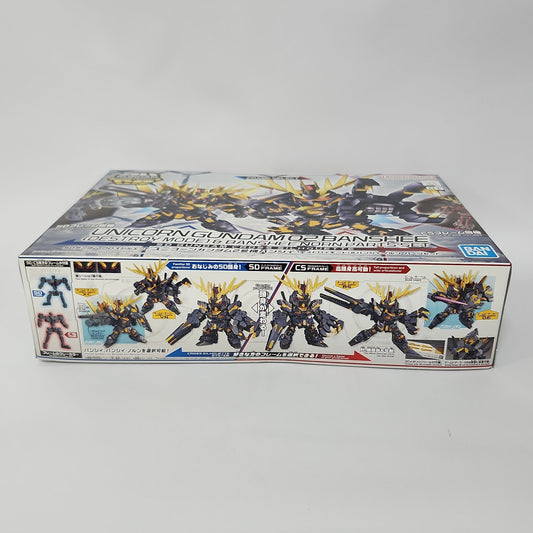 Mobile Suit Gundam Unicorn – Unicorn Gundam 02 Banshee (Destroy Mode) & Banshee Norn Parts Set SD Cross Silhouette