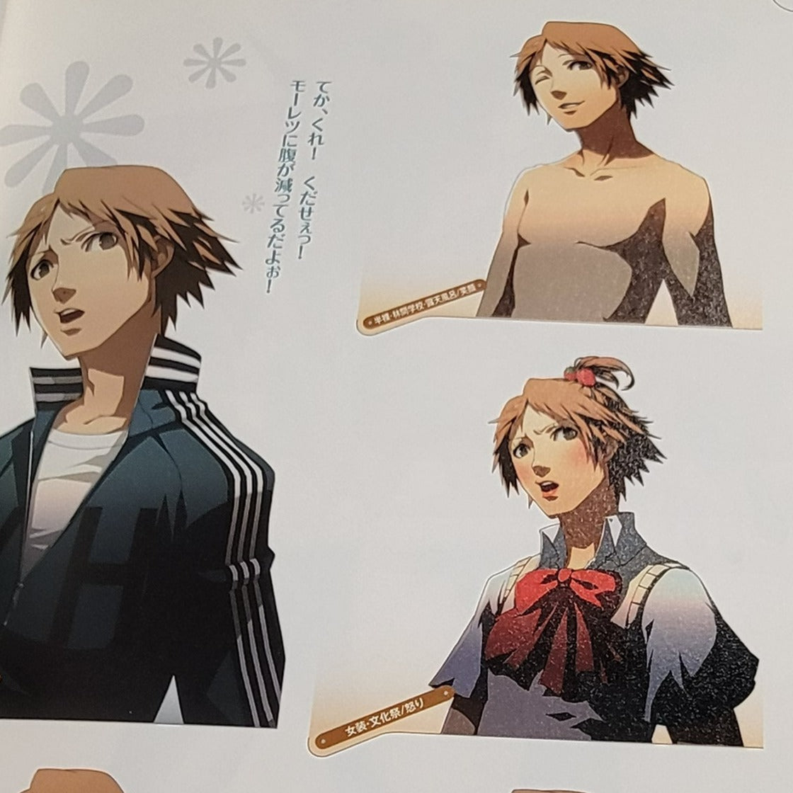 Persona 4 Official Design Works Art Book