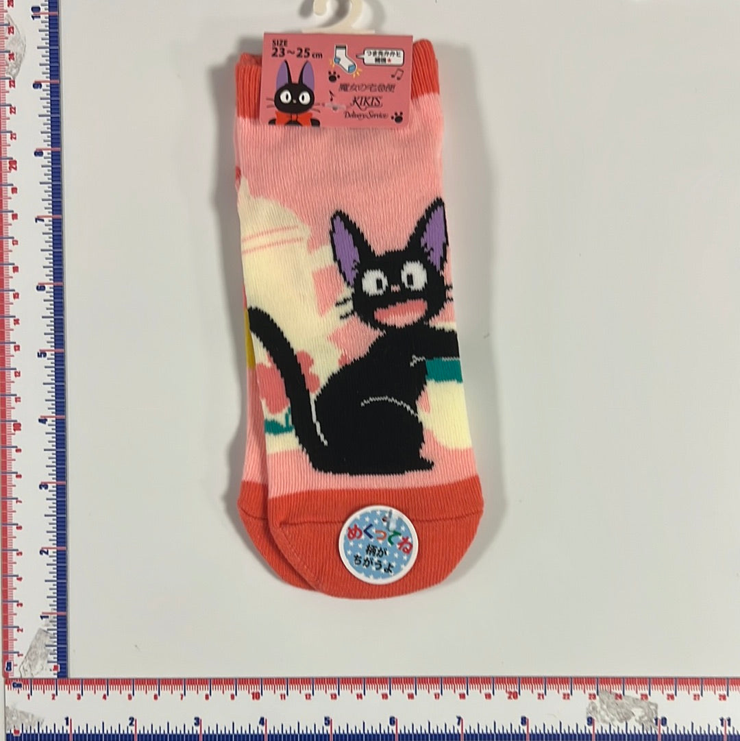 Kiki's Delivery Service - Jiji Pink + Red Socks