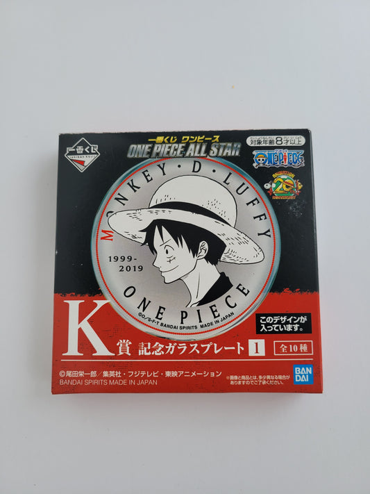 One Piece Luffy Coin Plate