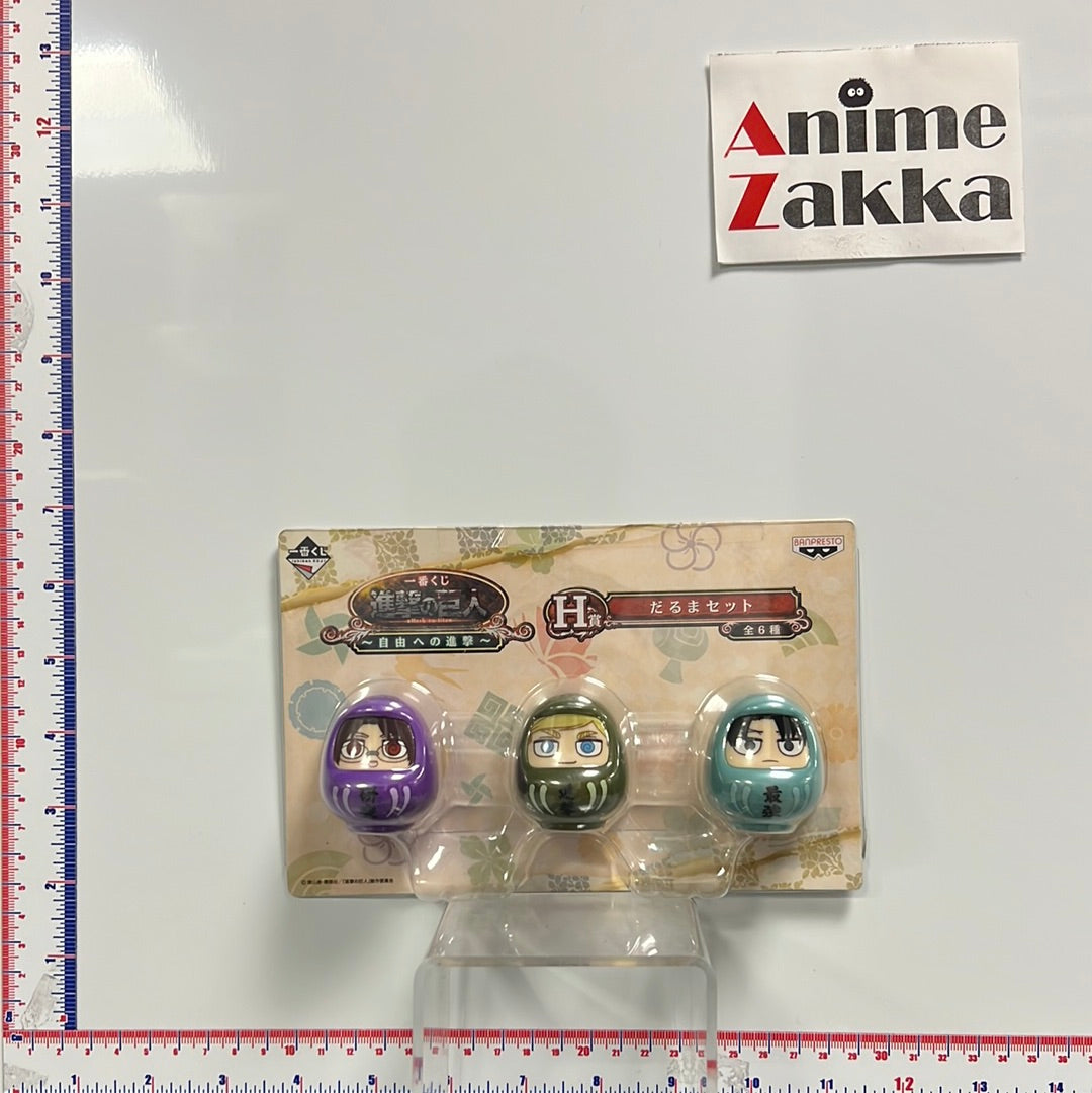 Attack On Titan Daruma Chibi Figure