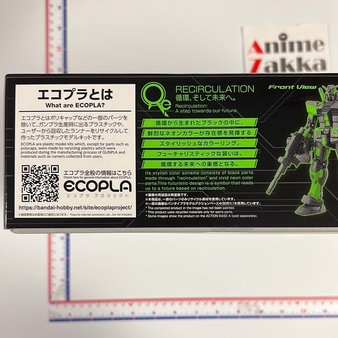Gundam Factory Yokohama MG RX-78-2 Ver.3.0 Recirculation Color Neon Green 1/100