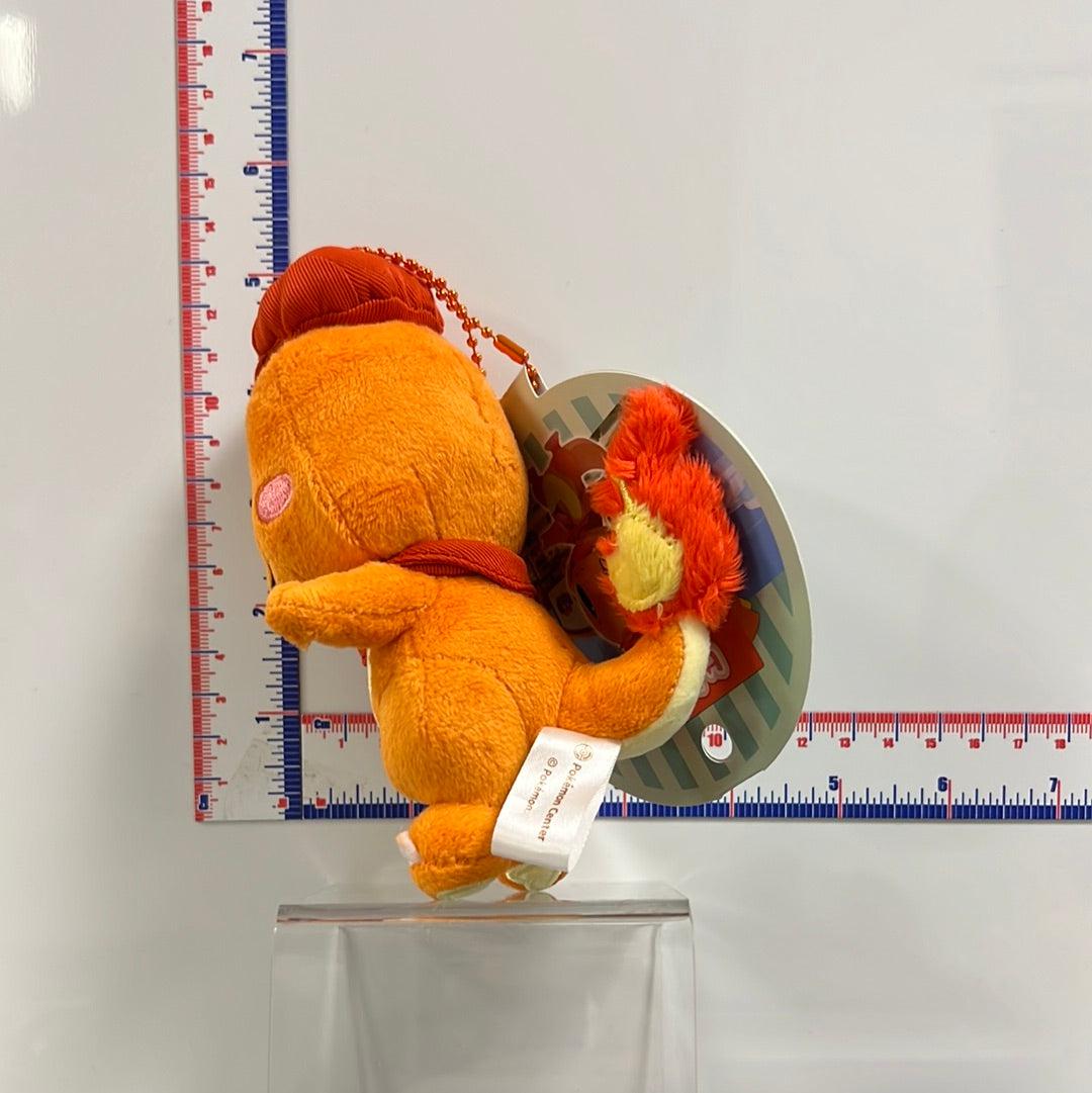 Pokemon Center Original Plush Doll Cafe Mix Charmander Keychain