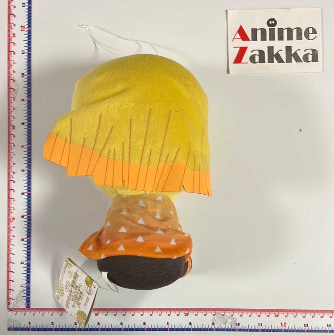 Demon Slayer Zenitsu Sitting Anime Plush Doll