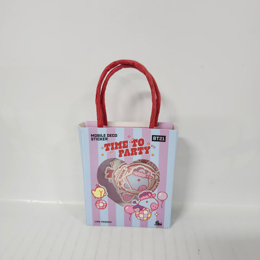 BT21 MANG Mobile Deco Sticker Bag