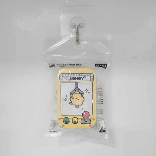 BT21 minini Shooky Tin Case Sticker Set