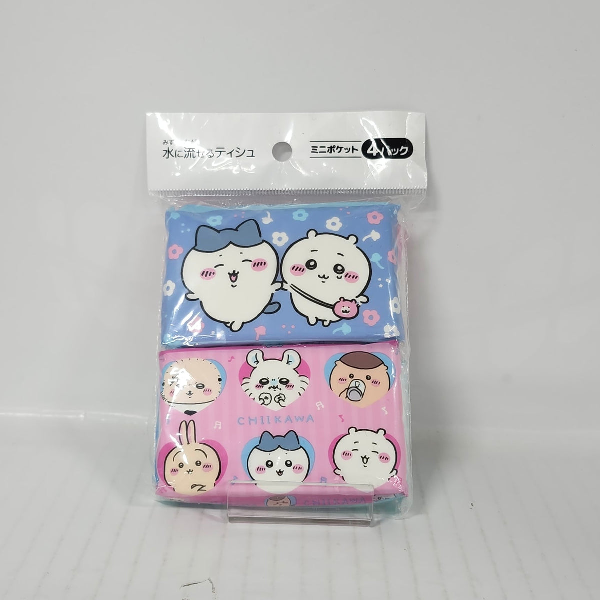 Chiikawa Pocket Tissues 4-Pack