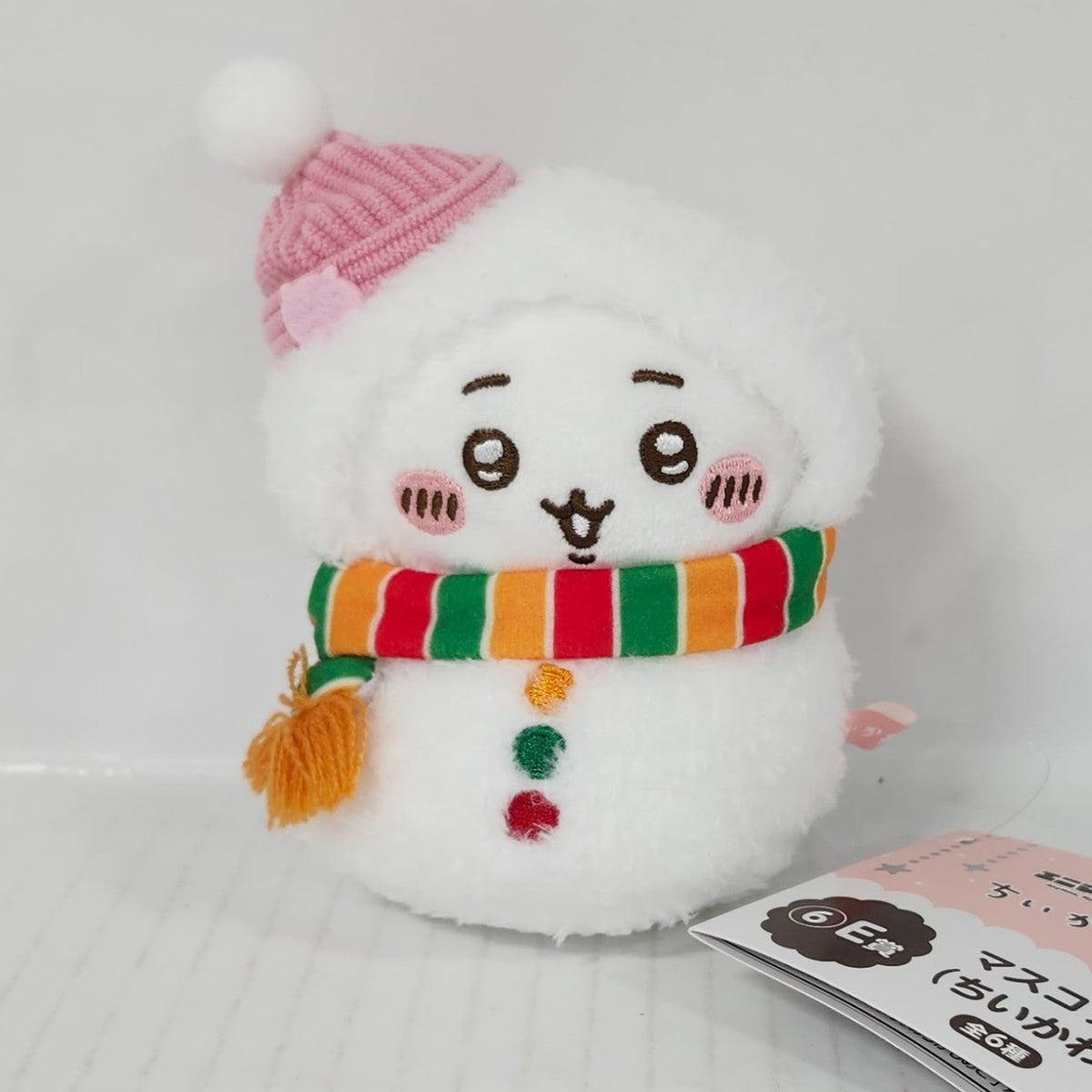 Chiikawa Snowman Mascot Plush
