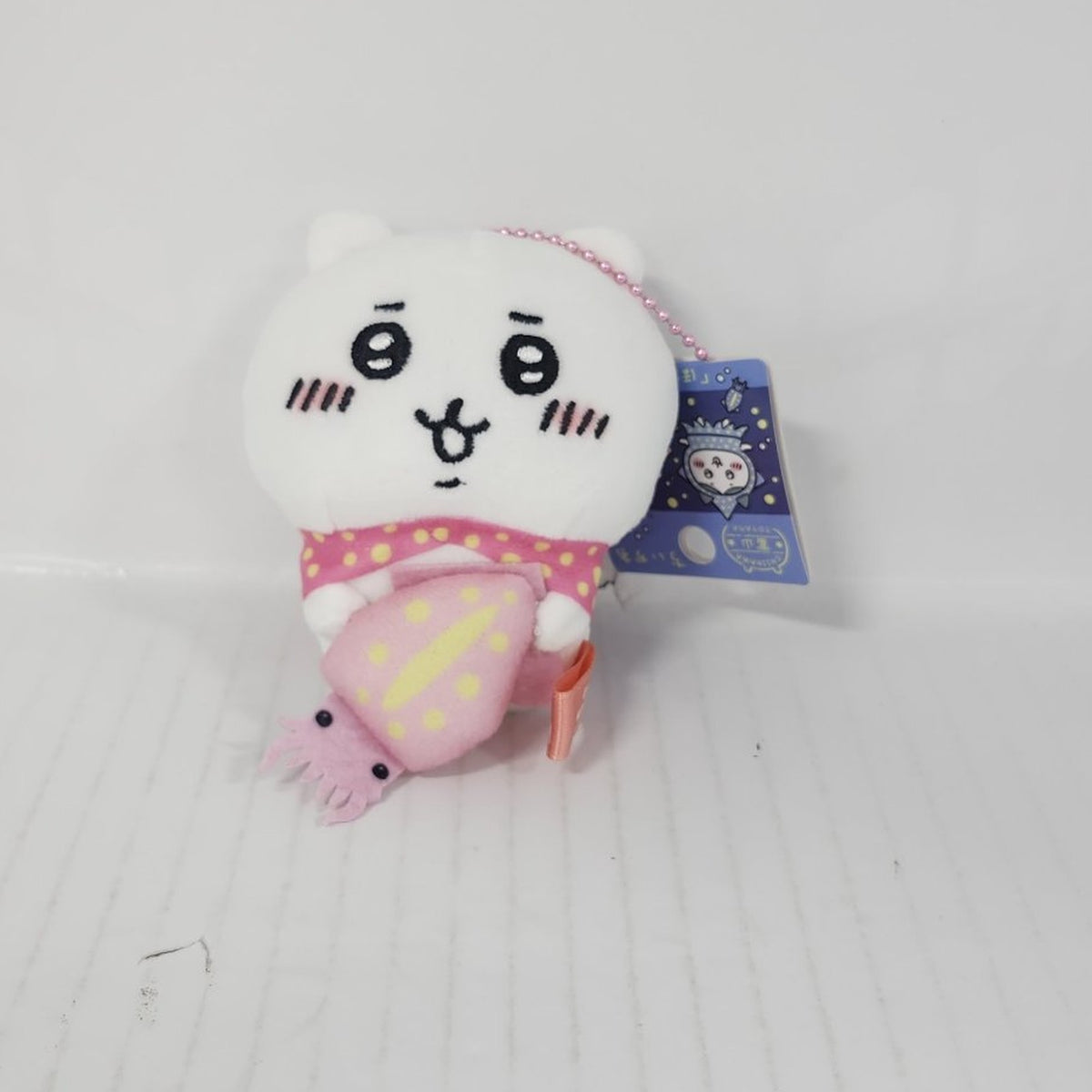Chiikawa Plush Keychain – Toyama Firefly Squid