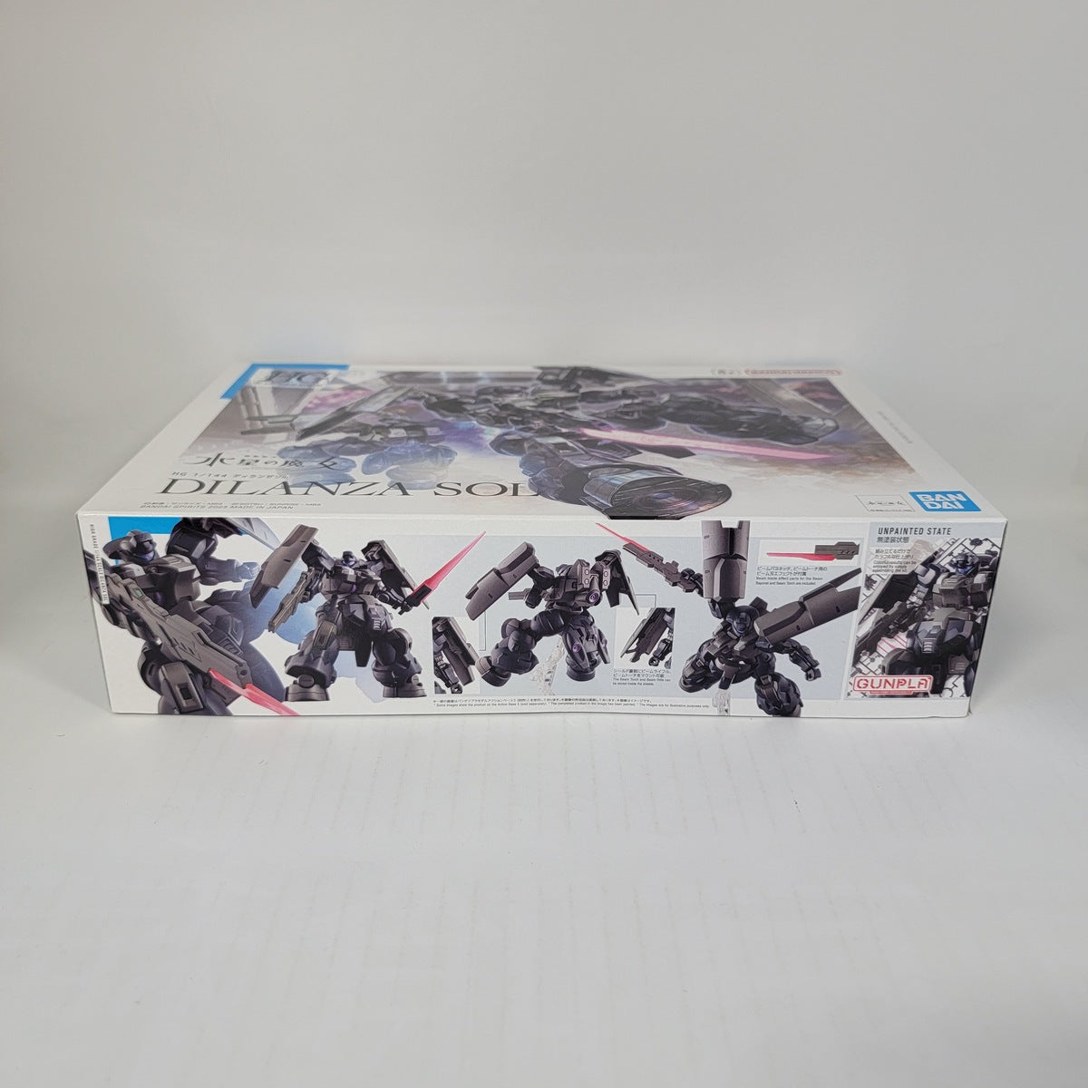 HG 1/144 Dilanza Sol box side