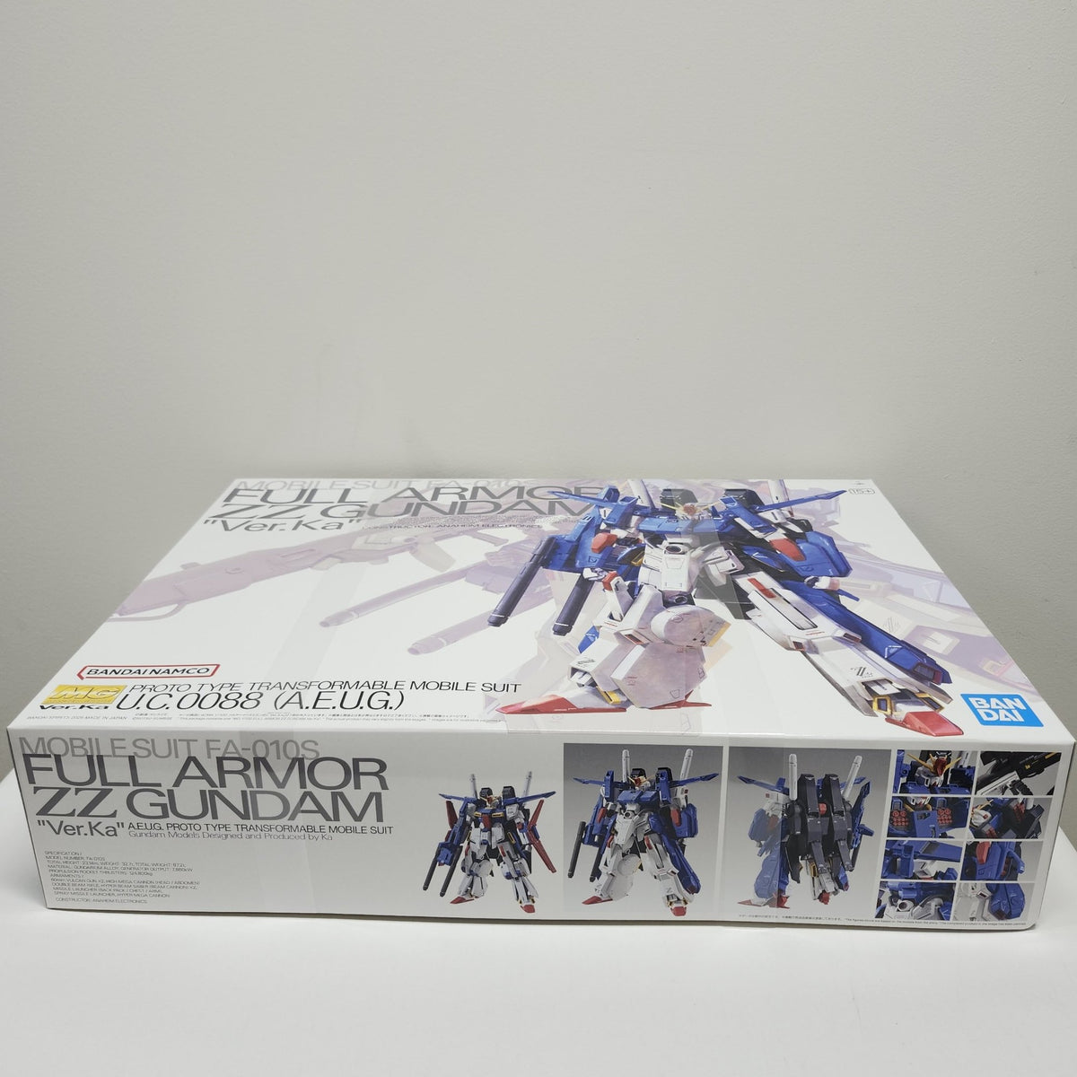 Mobile Suit Gundam ZZ MG 1/100 Full Armor ZZ Gundam Ver.Ka Model Kit