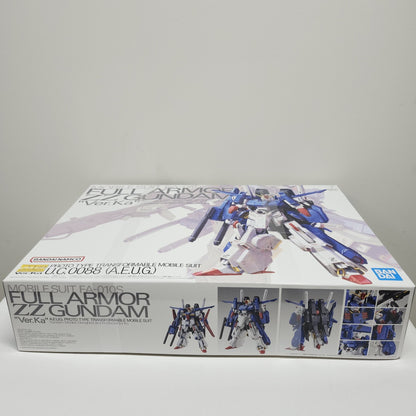 Mobile Suit Gundam ZZ MG 1/100 Full Armor ZZ Gundam Ver.Ka Model Kit