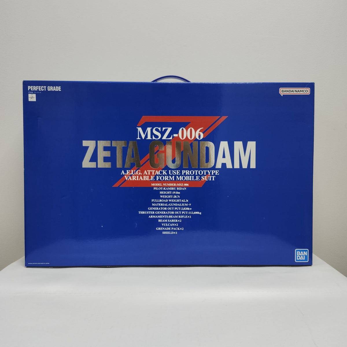 Mobile Suit Zeta Gundam PG 1/60 Zeta Gundam Model Kit