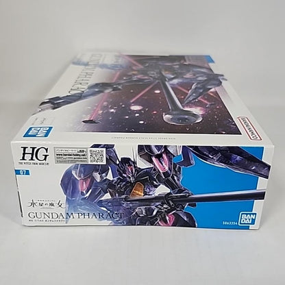 HG 1/144 Gundam Pharact model kit side artwork centered square