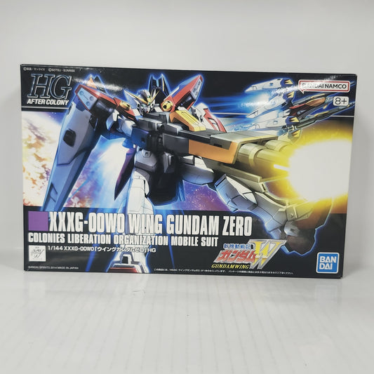Wing Gundam Zero HG 1/144 Model Kit – Twin Buster Rifle Ready for Battle