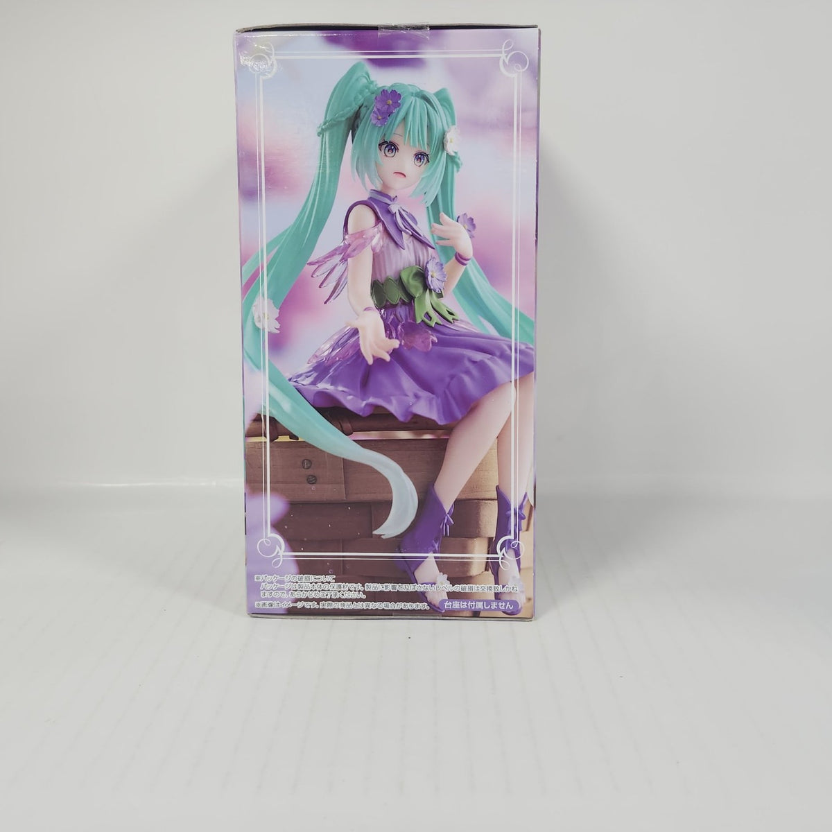 Hatsune Miku Flower Fairy Purple Cosmos Noodle Stopper Figure