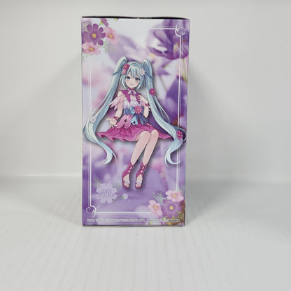 Hatsune Miku Flower Fairy Purple Cosmos Noodle Stopper Figure
