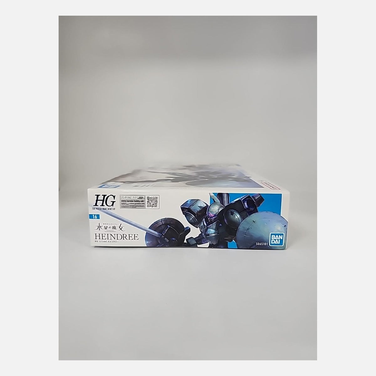 HG 1/144 Heindree model kit side artwork