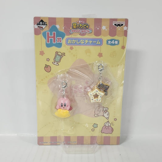 Kirby Sweet Party Charm Set – Warp Star and Star Cookies