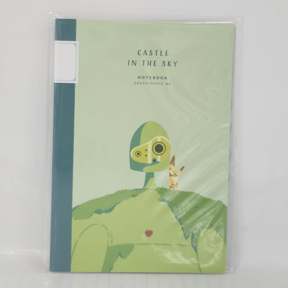 Castle in the Sky Robot Soldier B6 Notebook – Graph Paper