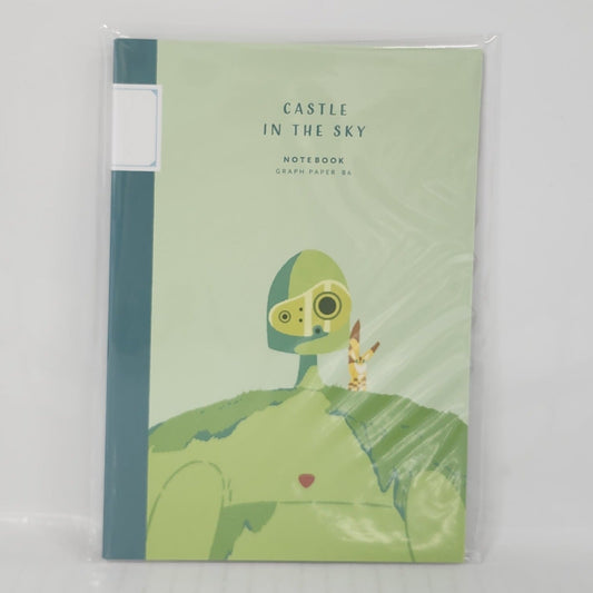 Castle in the Sky Robot Soldier B6 Notebook – Graph Paper