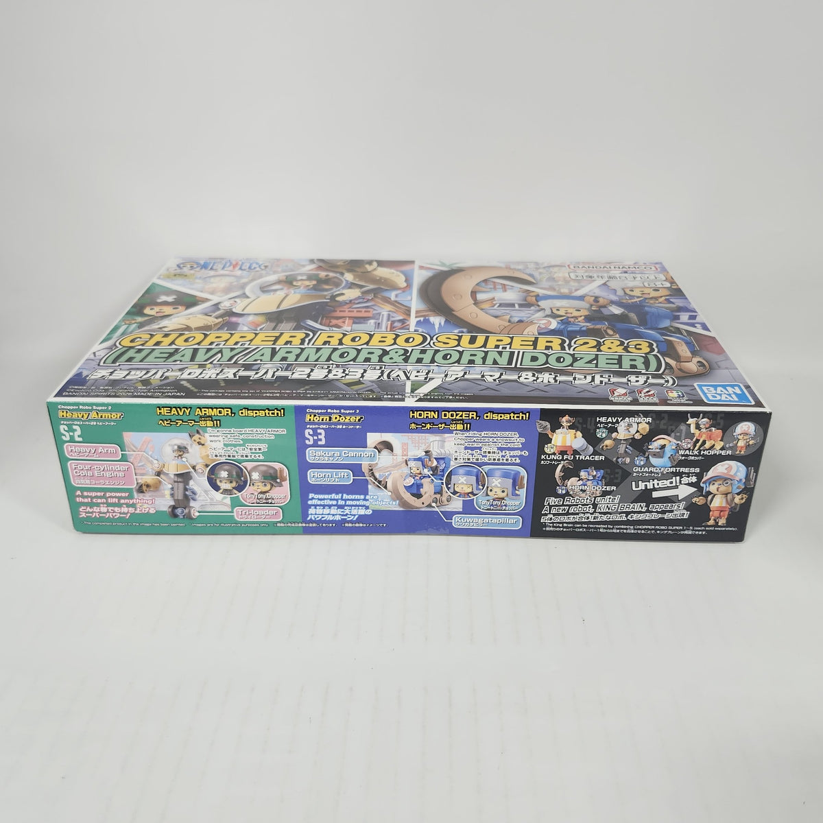 One Piece Chopper Robo Super 2 & 3 Model Kit Set – Heavy Armor & Horn Dozer
