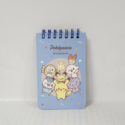 Pokemon Pokepeace Spiral Memo Pad – Friends Forever