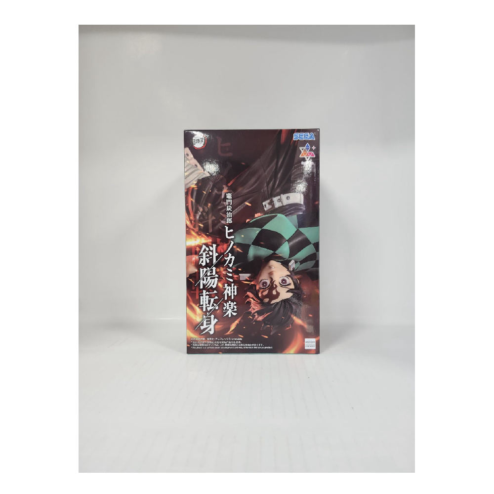 Demon Slayer Tanjiro Kamado Hinokami Kagura Setting Sun Transformation Luminasta Figure