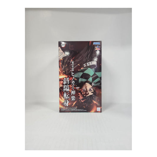 Demon Slayer Tanjiro Kamado Hinokami Kagura Setting Sun Transformation Luminasta Figure