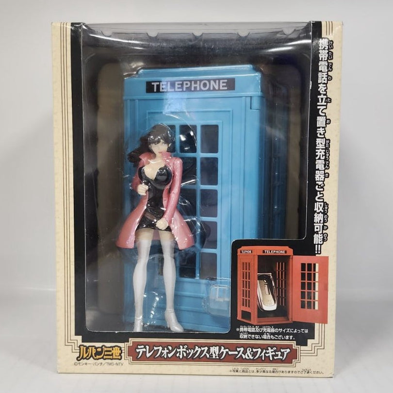 Unknown Character Lupin the 3rd Telephone Box Case & Figure