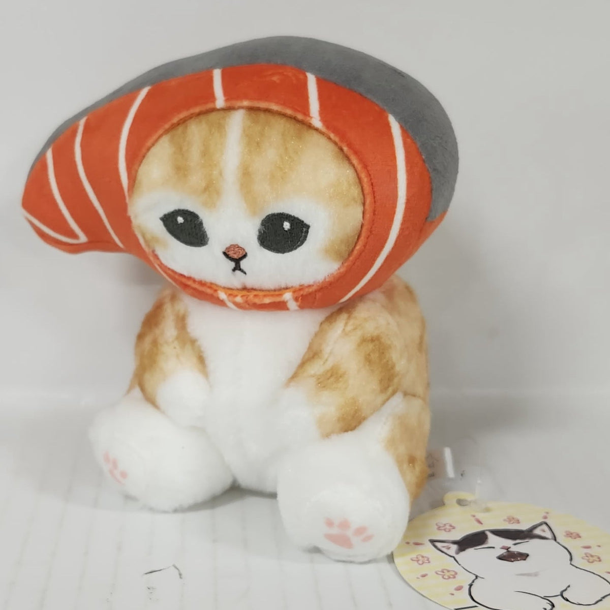 Mofusand Bento Nyan Salmon Cat 15 cm Plush