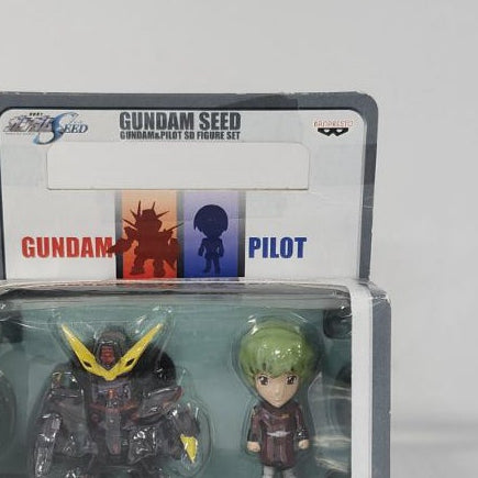 Mobile Suit Gundam SEED Gundam & Pilot SD Figure Set