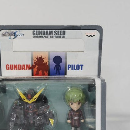 Mobile Suit Gundam SEED Gundam & Pilot SD Figure Set