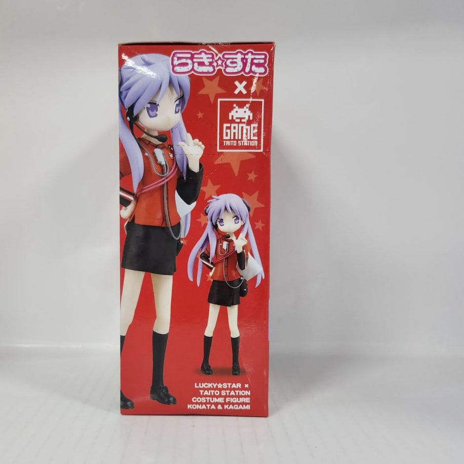 Konata Izumi & Kagami Hiiragi Lucky☆Star Taito Station Costume Figure Set