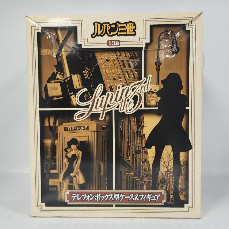 Unknown Character Lupin the 3rd Telephone Box Case & Figure
