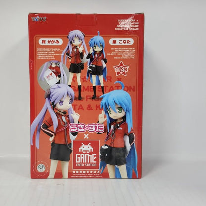 Konata Izumi & Kagami Hiiragi Lucky☆Star Taito Station Costume Figure Set